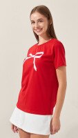 Футболка з принтом жіноча LAWA P-WB02396 L Червоний shop (2000999189517)  Фото №0
