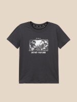 Футболка з принтом жіноча LAWA P-WB02416 XS Графітовий shop (2000999640896)