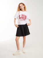 Футболка з принтом жіноча  LAWA P-WB02421 XS  Білий shop (2000999615900)  Фото №0