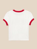 Футболка з принтом жіноча LAWA P-WT02316 XL Молочно-червоний shop (2000999667275)  Фото №1