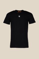 Футболка з принтом чоловіча Герб білий LAWA E-MB02307 L Чорний shop (2000990242709)  Фото №4