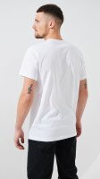 Футболка з принтом чоловіча Герб чорний LAWA E-MB02307 L Білий shop (2000990242822)  Фото №2