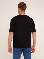 Футболка з принтом чоловіча LAWA P-MB02310 S Чорний shop (2000990524706)  Фото №2