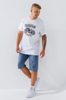 Футболка з принтом чоловіча LAWA P-MB02315 XL Білий shop (2000990675545)  Фото №1