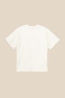 Футболка з принтом для дівчинки LAWA P-GB02304 122 см Молочний shop (2000990873361)  Фото №1