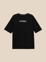 Футболка з принтом Los Angeles чоловіча LAWA P-MB02303 2XL Чорний shop (2000990565693)