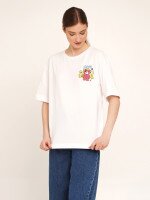 Футболка з принтом жіноча LAWA P-WB02340 M Білий shop (2000990462800)  Фото №2