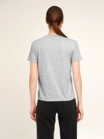 Футболка з принтом жіноча LAWA P-WB02349 S Сірий shop (2000990545107)  Фото №2