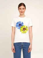 Футболка з принтом жіноча LAWA P-WB02358 XS Білий shop (2000990531865)  Фото №0