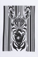 Футболка з принтом жіноча LAWA CTM P-WB02308 Zebra XS Білий shop (2000989893721)  Фото №5