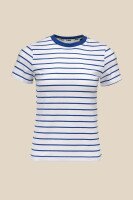 Футболка з візерунком жіноча LAWA WBC02402 2XL Біло-синій shop (2000990686893)  Фото №3