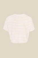 Футболка з візерунком жіноча LAWA WBC02394 S Рожевий shop (2000999170423)  Фото №1