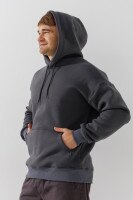 Худі однотонний чоловічий LAWA MBC02336 2XL Графітовий shop (2000990842282)  Фото №1