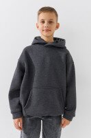 Худі однотонний для хлопчика LAWA BBC02310 122 см Сірий shop (2000990924995)