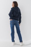 Толстовка однотонна жіноча LAWA WBC02363 XS Темно-сірий shop (2000990778420)  Фото №3