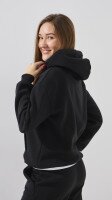 Худі однотонний жіночий LAWA WBC02435 4XL Чорний shop (2888000021489)  Фото №3