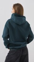 Худі однотонний жіночий LAWA WBC02435 3XL Темно-зелений shop (2888000024510)  Фото №3