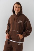 Худі з принтом чоловічий LAWA E-MB02304 2XL Мокко shop (2000991042797)  Фото №1