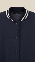 Кофта-бомбер однотонна жіноча LAWA P-WT02310 XL Темно-синій shop (2000999385353)  Фото №0