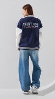Кофта-бомбер однотонна жіноча LAWA P-WT02310 S Темно-синій shop (2000999385322)  Фото №4