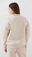 Кофта-бомбер однотонна жіноча LAWA WBC02425 M Світло-бежевий shop (2000999424403)  Фото №3