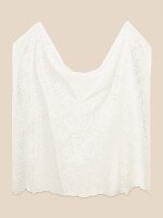 Косинка жіноча з мережива на пояс LAWA WTA02602 Молочний shop (2000999614415)