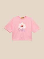 Костюм футболка+шорти для дівчиники LAWA P-GB02358 146 см Рожевий shop (2000999668982)  Фото №0