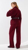 Костюм однотонний жіночий LAWA WBC02483 S Бордовий shop (2888000019776)  Фото №3