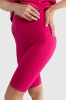 Костюм однотонний жіночий LAWA CTM WBC02312 футболка + шорти 2XS Малиновий shop (2000990628039)  Фото №3