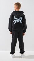 Костюм реглан+штани з принтом для хлопчика LAWA P-BT02302 134 см Темно-сірий shop (2888000023964)  Фото №4