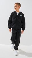 Костюм реглан+штани з принтом для хлопчика LAWA P-BT02302 134 см Темно-сірий shop (2888000023964)