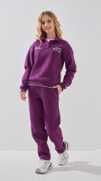 Костюм світшот+штани для дiвчинки LAWA P-GT02303 134 см Фіолетовий shop (2000999382932)  Фото №0
