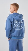 Костюм толстовка+штани з принтом для хлопчика LAWA P-BT02302 134 см Синій shop (2888000025456)  Фото №3