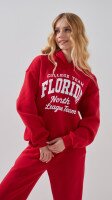 Костюм худі+штани для дiвчинки LAWA P-GT02301 152 см Червоний shop (2888000026033)  Фото №0
