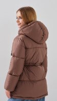 Куртка для дівчинки LAWA GBC02354 134 см Коричневий  Фото №3