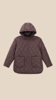 Куртка коротка для дівчинки LAWA GBC02363 134 см Коричнево-сливовий shop (2000999514265)
