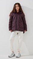 Куртка коротка для дівчинки LAWA GBC02363 134 см Коричнево-сливовий shop (2000999514265)  Фото №3