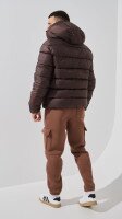Куртка однотонна чоловіча LAWA MBC02384 2XL Шоколадний shop (2888000022141)  Фото №3