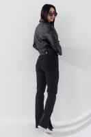 Куртка однотонна жіноча LAWA WBC02412 L Чорний shop (2000990753410)  Фото №3