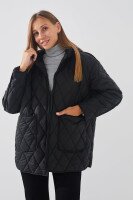 Куртка однотонна жіноча LAWA WBC02417 S Чорний shop (2000990766472)