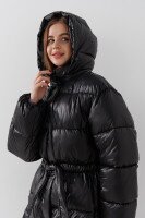 Куртка однотонна жіноча LAWA WBC02421 L Чорний shop (2000990913241)  Фото №2