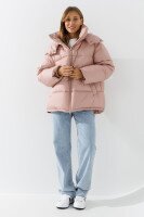 Куртка однотонна жіноча LAWA WBC02422 M/L Бежевий shop (2000990806574)  Фото №3