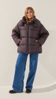 Куртка однотонна жіноча LAWA WBC02422 XL/2XL Коричневий  Фото №1