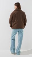 Куртка однотонна жіноча LAWA WBC02477 XS Коричневий shop (2000999500510)  Фото №3