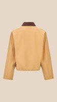 Куртка однотонна жіноча LAWA WBC02493 2XL Бежевий shop (2000999467073)  Фото №2