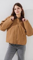 Куртка однотонна жіноча LAWA WBC02493 S Бежевий shop (2000999466878)  Фото №3