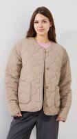 Куртка однотонна жіноча LAWA WBC02500 L Бежевий shop (2000999458620)