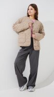 Куртка однотонна жіноча LAWA WBC02500 S Бежевий shop (2000999458606)  Фото №0