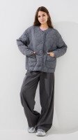 Куртка однотонна жіноча LAWA WBC02500 XS Сірий shop (2000999470721)  Фото №0