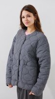 Куртка однотонна жіноча LAWA WBC02500 XS Сірий shop (2000999470721)  Фото №2